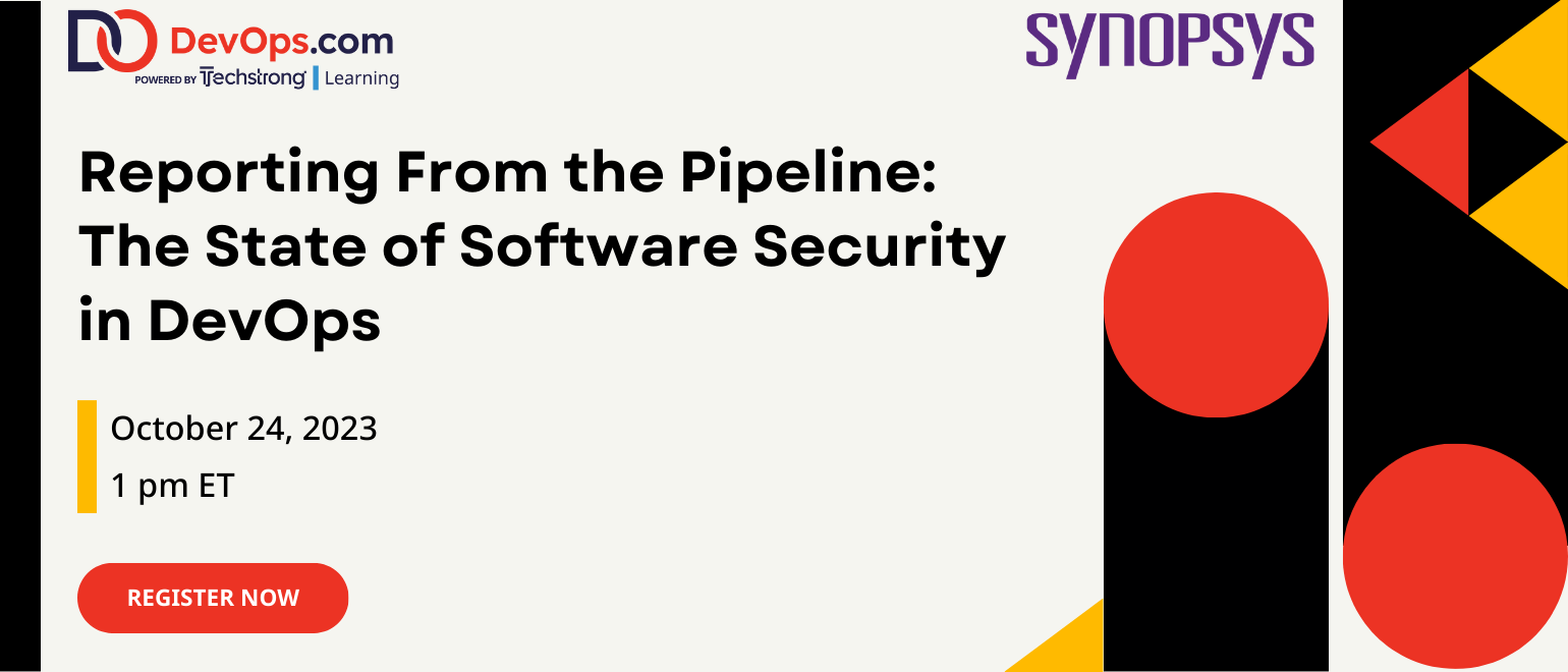 Reporting From the Pipeline: The State of Software Security in DevOps